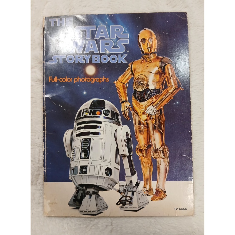 Vintage 1978‎ The Star Wars Storybook Paperback Scholastic Full Color Photos